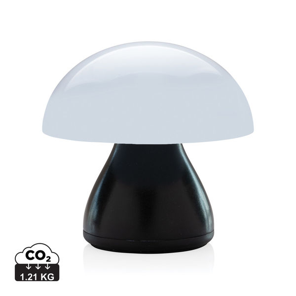 Lampe table rechargeable publicitaire | Luming Noir