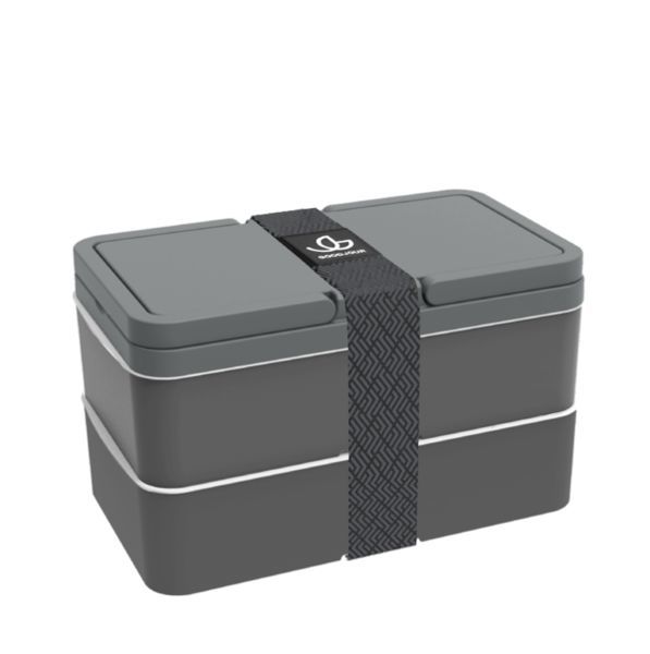 Lunch GoodJour | Lunch box publicitaire | KelCom Gris