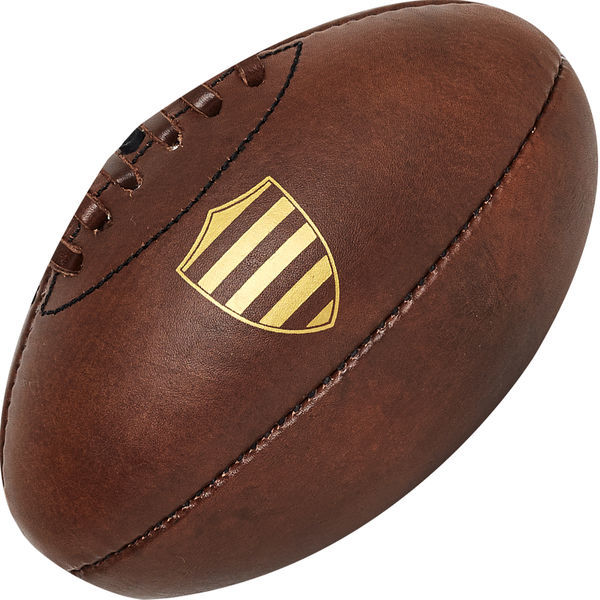 Mini ballon de rugby publicitaire | Vintage Simili