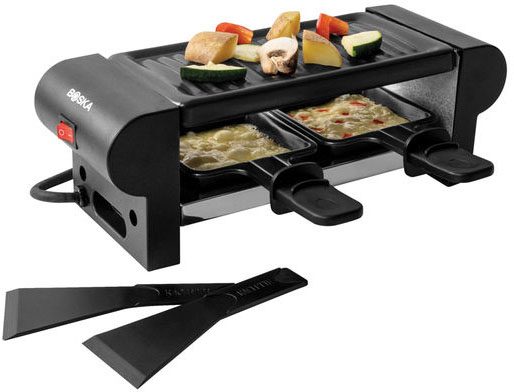 Mini raclette 220V entreprise Noir