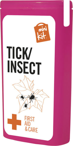 MiniKit Tiques insectes | Kit publicitaire | KelCom Magenta
