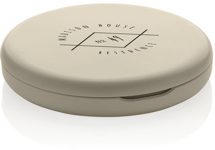 Miroir maquillage LED plastique recyclé RCS Lumora publicitaire Beige