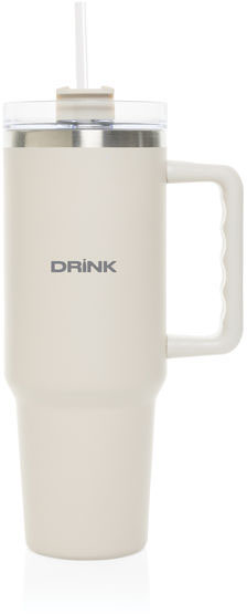 Mug 1,2 L acier recyclé RCS Peakflow publicitaire Marron forest