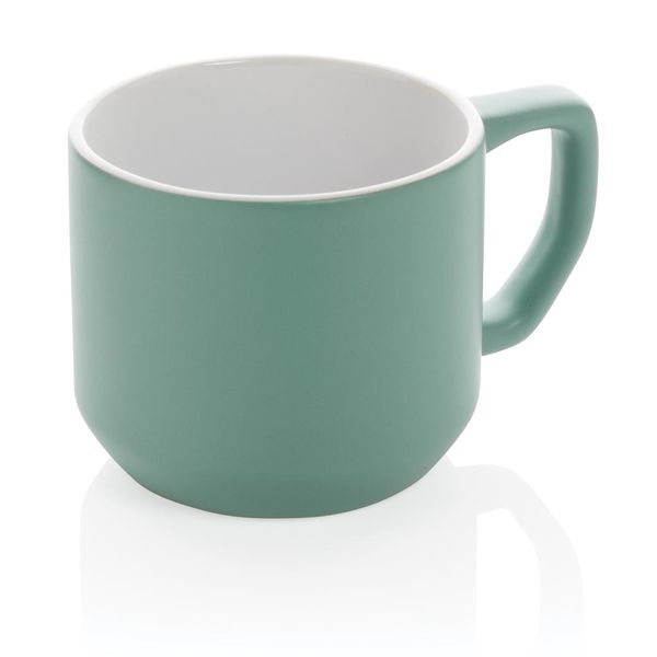 Mug personnalisable en céramique moderne Green