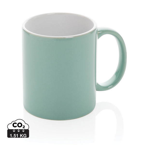 Mug céramique 350 ml publicitaire Vert