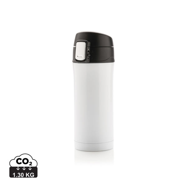 Mug fermeture facile 300 ml publicitaire Blanc