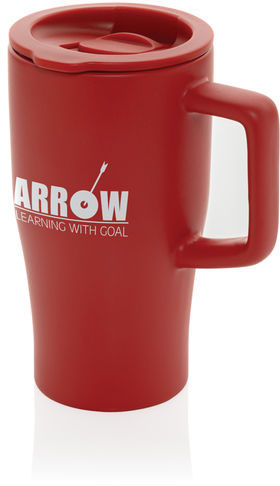 Mug quencher 490 ml céramique personnalisable Rouge