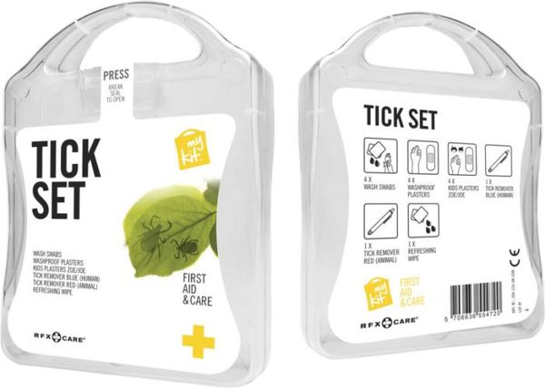 MyKit Anti Tiques | Kit publicitaire | KelCom Blanc