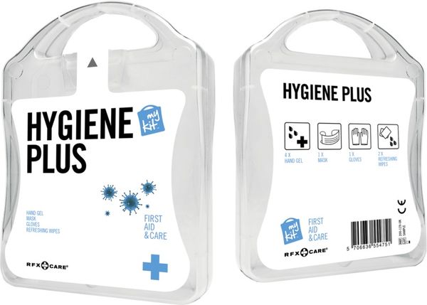 MyKit Hygiène Plus | Kit Publicitaire | KelCom Blanc