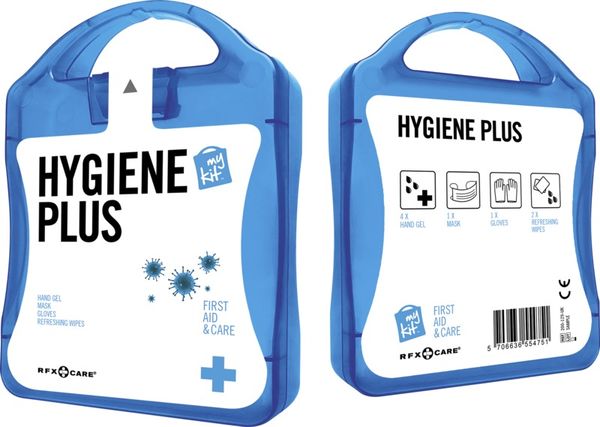MyKit Hygiène Plus | Kit Publicitaire | KelCom Bleu
