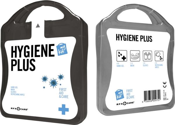MyKit Hygiène Plus | Kit Publicitaire | KelCom Noir