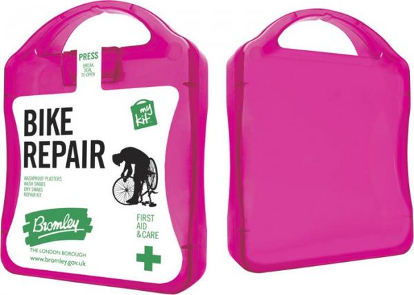 MyKit Réparation Vélo | Kit publicitaire | KelCom Magenta