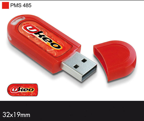 objet publicitaire usb Rouge