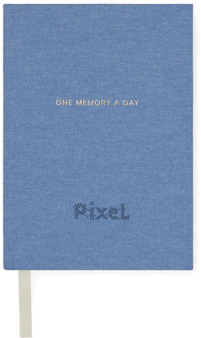 One Memory a Day journal recyclé GRS publicitaire Bleu