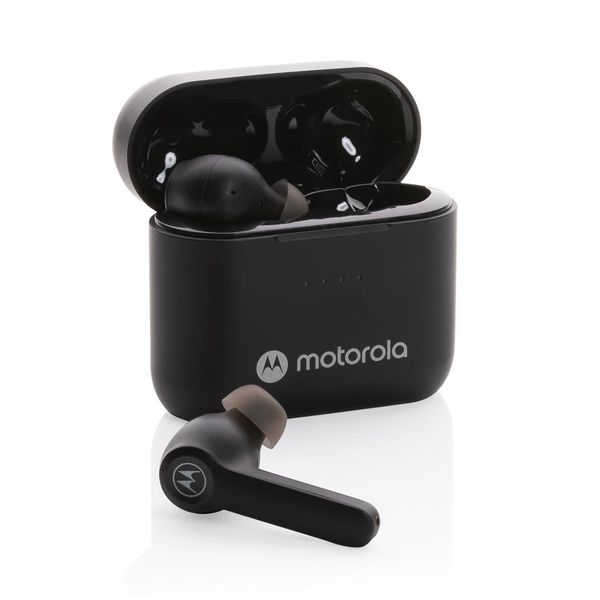 Oreillettes personnalisées MotorolaIPX5 TWS|Moto S Black