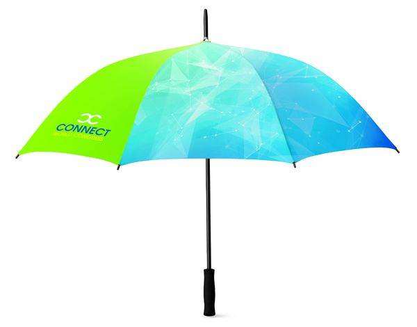 Grand Parapluie Publicitaire Anti-Tempête Gruso - CADOETIK