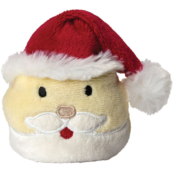 Peluche Père Noël publicitaire