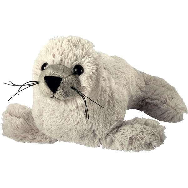 Peluche publicitaire | Phoque Gris