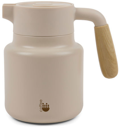 Pichet 1,2 L inox recyclé RCS Arbe publicitaire Beige