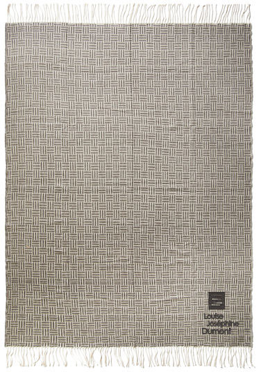 Plaid Lenox personnalisable Noir