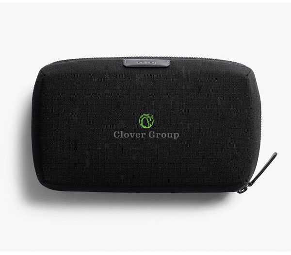 Pochette accessoires Tech Kit publicitaire Noir