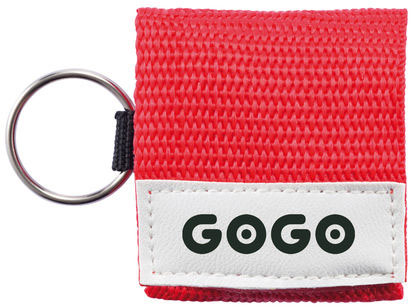 Pochette premiers secours publicitaire Rouge