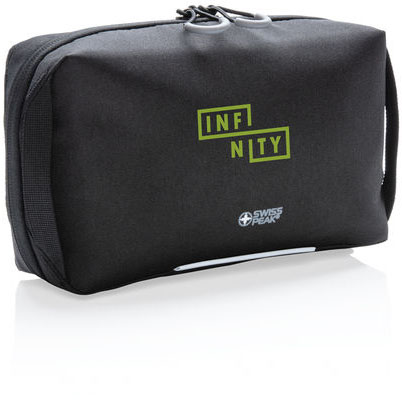 Pochette technique Swiss Peak AWARE™ sans PVC publicitaire Noir