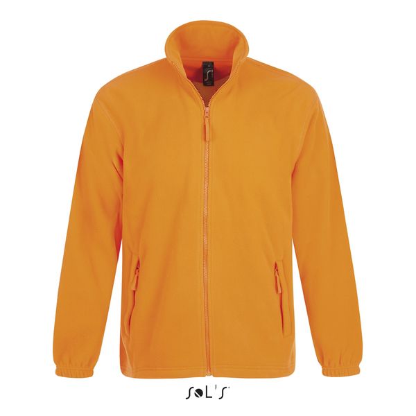 Polaire personnalisée | North H Orange fluo