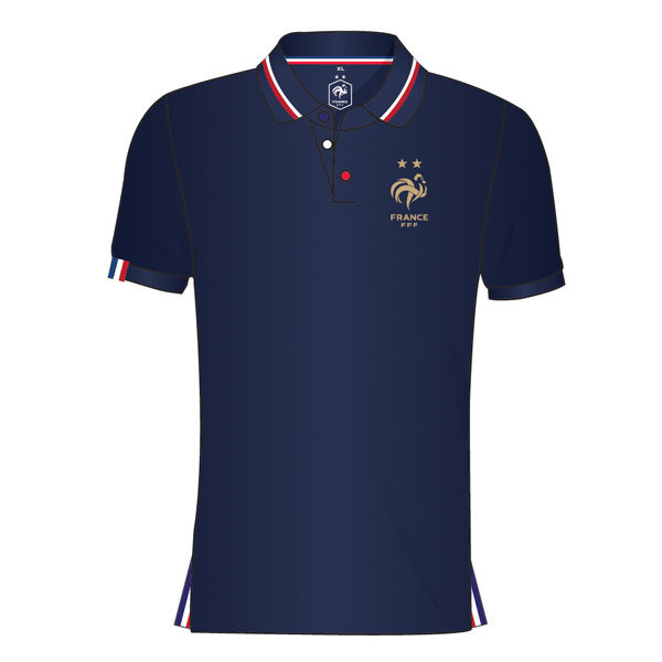 Polo Officiel FFF® Uni | 2 Étoiles