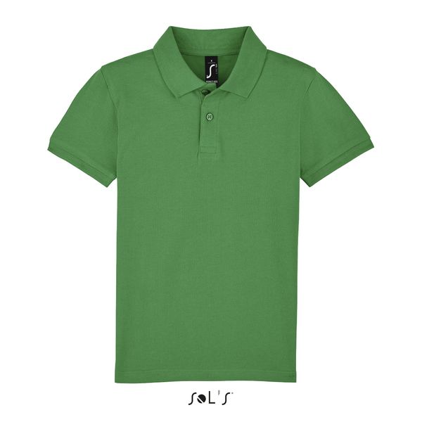 Polo personnalisé | Perfect Kids Vert prairie