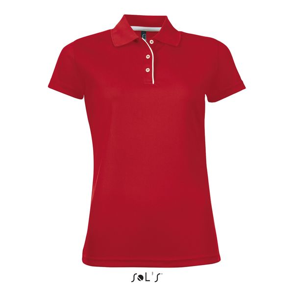 Polo personnalisé | Performer F Rouge