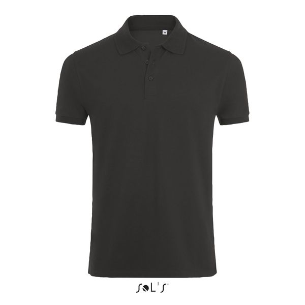 Polo personnalisé | Phoenix H Anthracite chiné