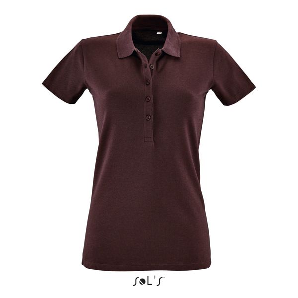 Polo publicitaire | Phoenix F Oxblood chiné