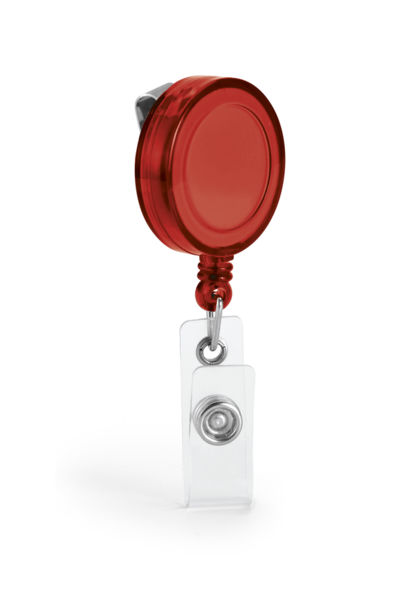 Porte-badge extensible|Yeats Rouge