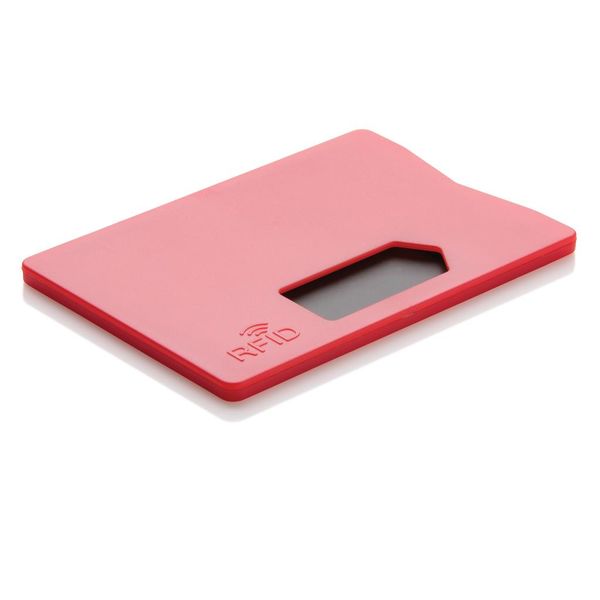 Porte-cartes RFID publicitaire Rouge