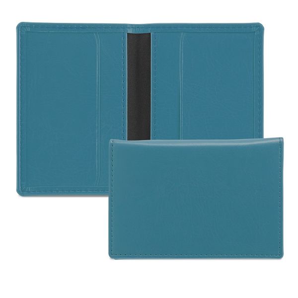 Porte-cartes personnalisable | Nencini Turquoise