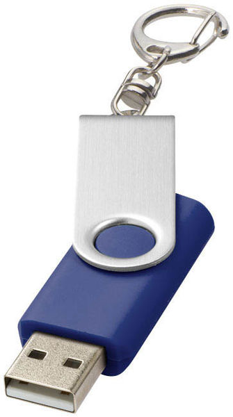 Porte-clés publicitaire | Twister Bleu