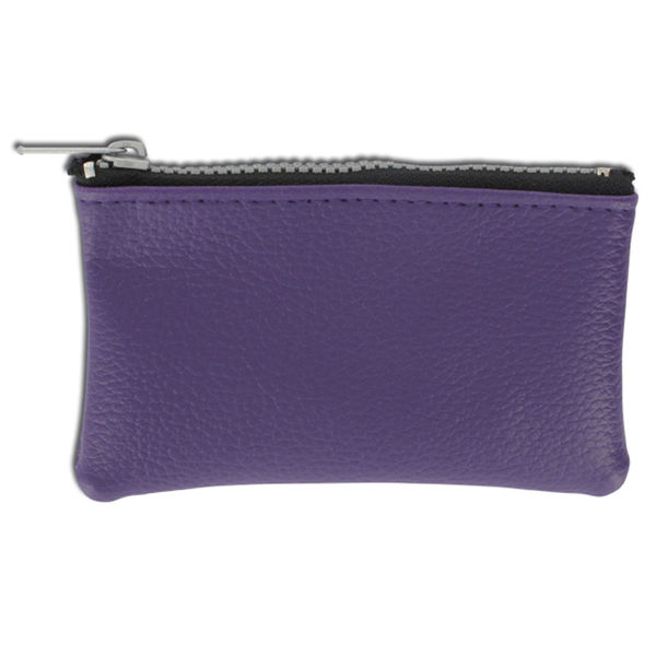 Porte-monnaie personnalisé | Leather Lilas