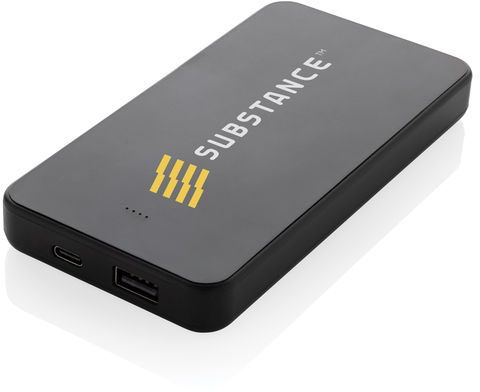 Powerbank 10 000 mAh USB-C RCS Boostcore personnalisable Noir