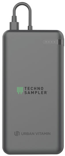 Powerbank 20 000 mAh/20W RCS Urban Vitamin Menlo Park entreprise Noir