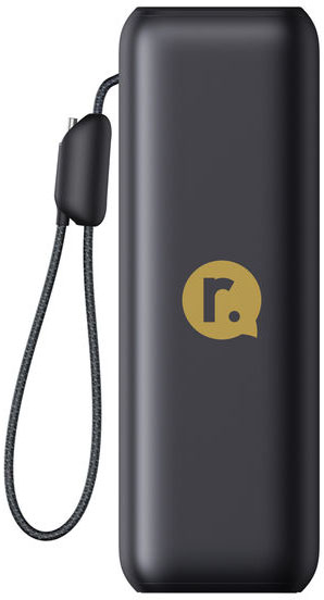 Powerbank 25 000 mAh 165W câble intégré Anker personnalisé Gris