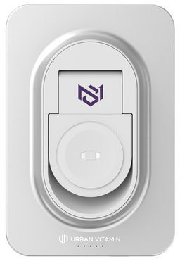 Powerbank 5000 mAh plastique/alu RCS Urban Vitamin Malibu entreprise Argent