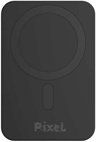 Powerbank 5000 mAh plastique/alu RCS UrbanVitamin Richmond personnalisable Noir