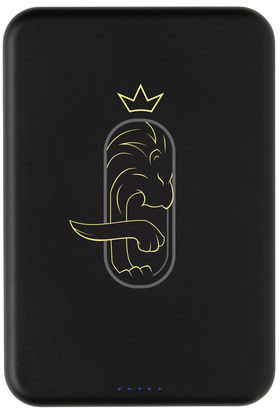 Powerbank magnétique 10 000 mAh RCS Amporia entreprise Noir