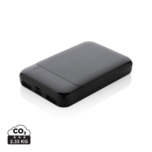 Powerbank 5000 mAh publicitaire Noir