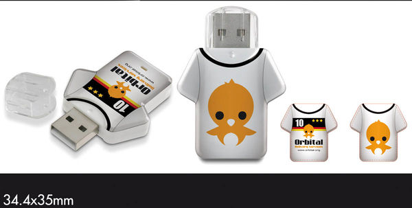 pro clé usb personnalisable Blanc