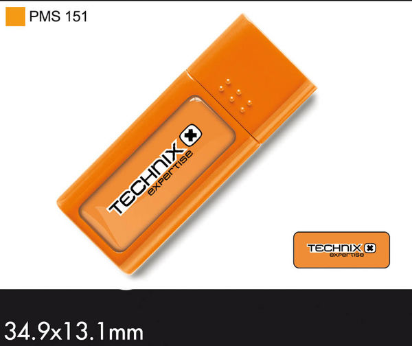 pro clés usb personnalisées Orange