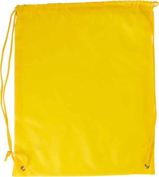 pro sac nylon publicitaire Jaune