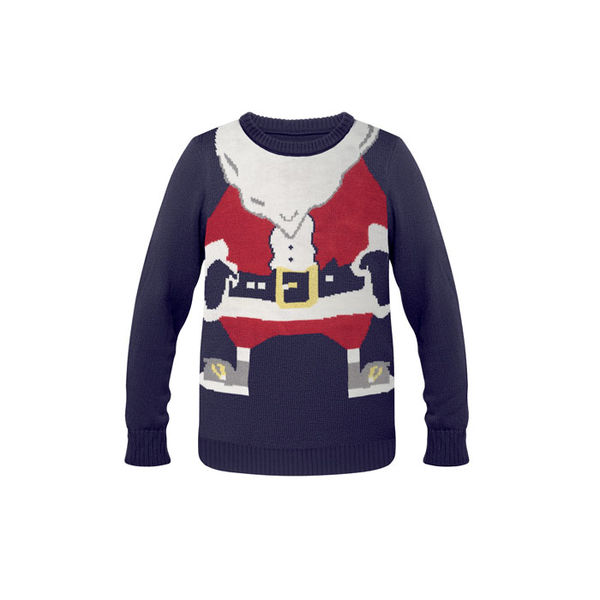 Pull de Noel en acrylique publicitaire |Shimas Blue