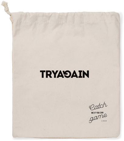 Raquettes scratch + balle personnalisables Marron